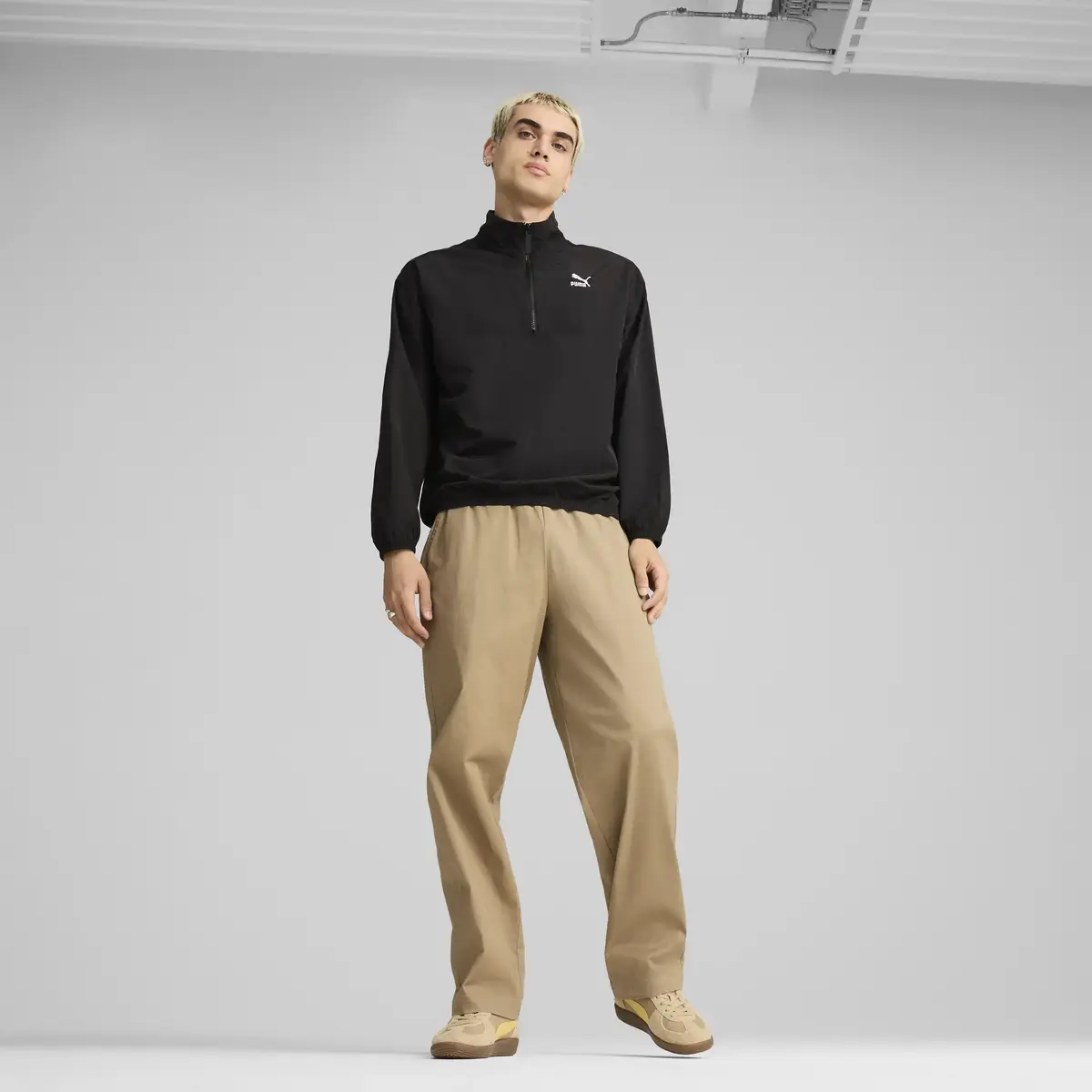 Puma BETTER CLASSICS Woven Pants Bej Erkek Eşofman Altı