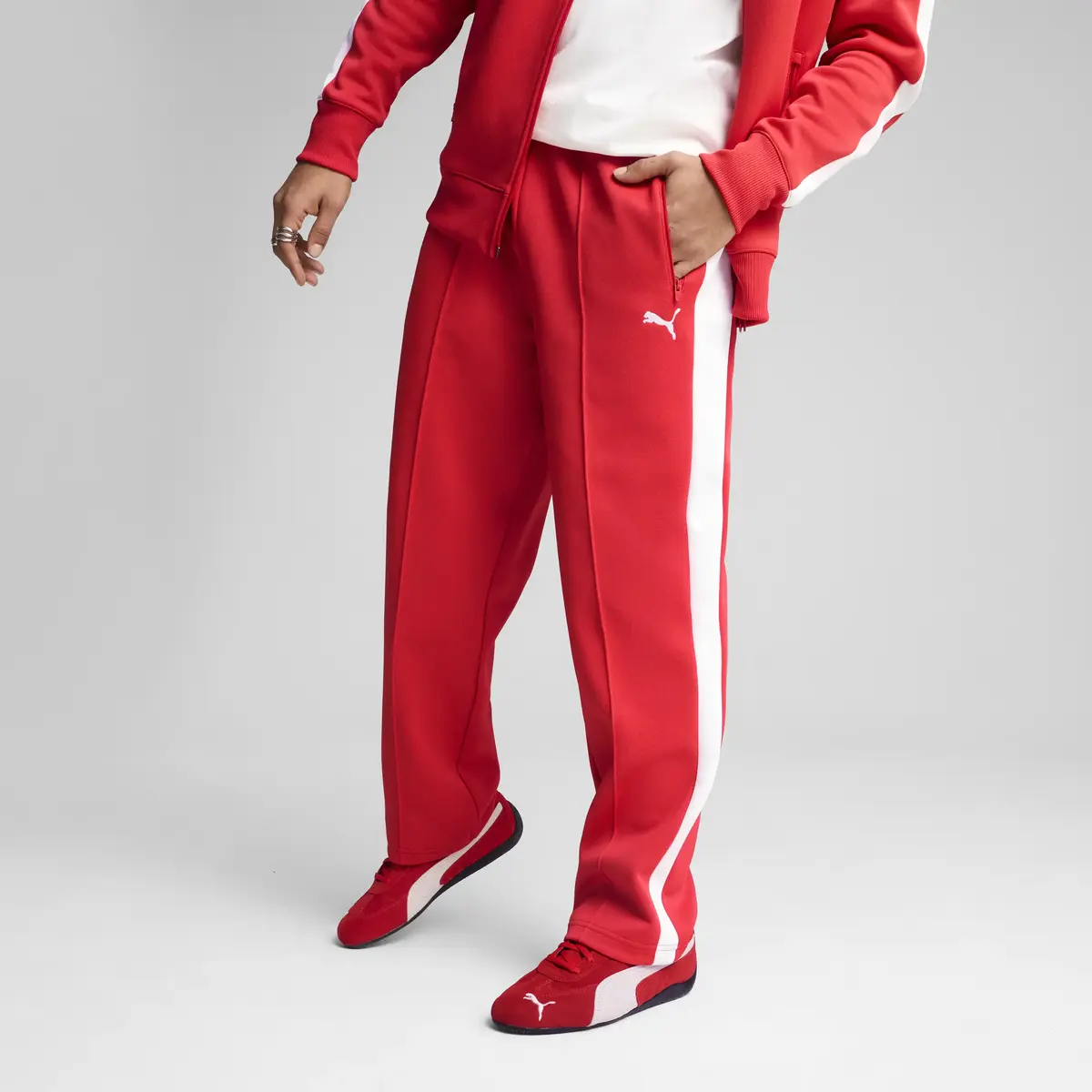PUMA T7 ALWAYS ON Track Pants Kırmızı Erkek Eşofman Altı