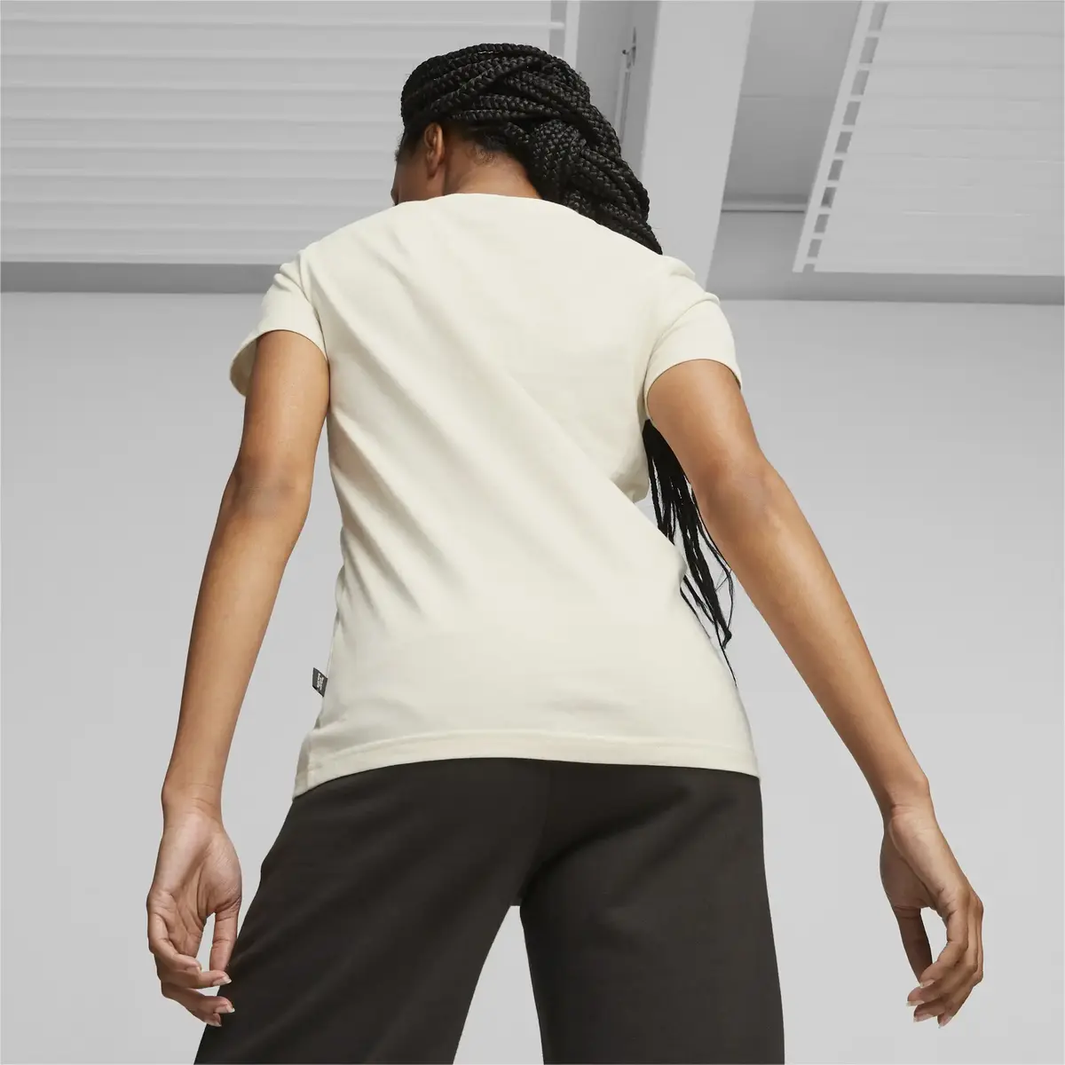Puma BETTER ESSENTIALS Tee Bej Kadın T-Shirt