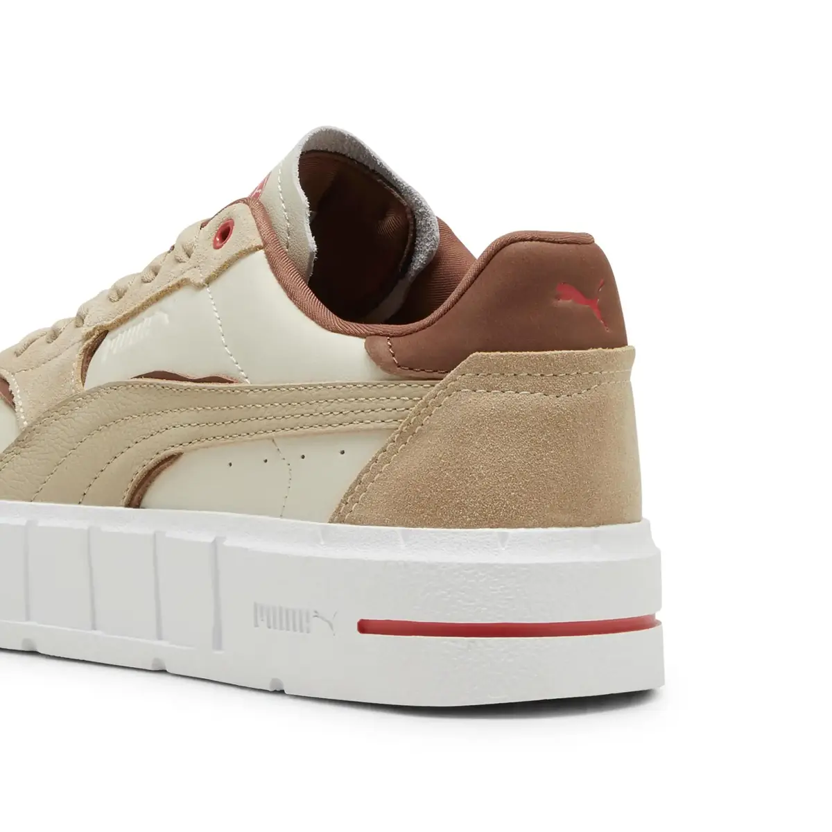 PUMA Cali Court No FilterWns Bej Kadın Günlük Spor Ayakkabı