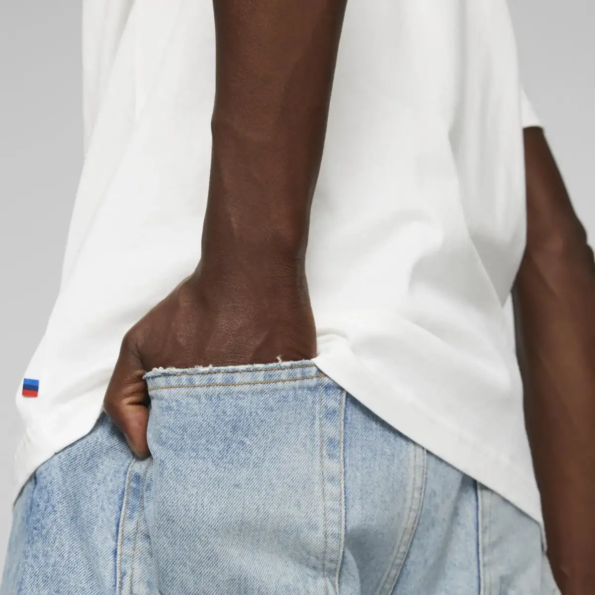 PUMA BMW MMS ESS Polo Beyaz Erkek Polo T-Shirt
