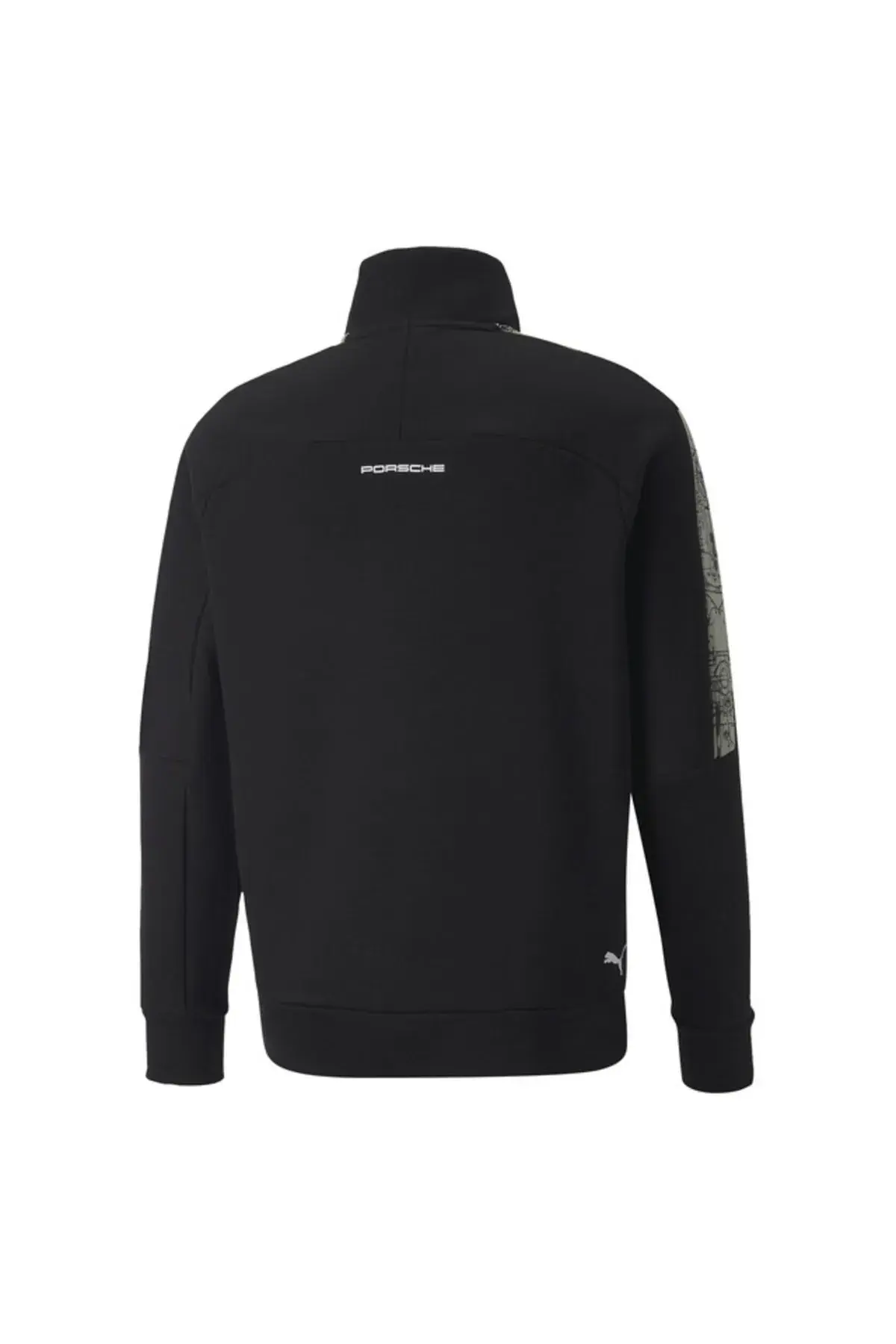 Puma Pl Mt7 Sweat Jacket Siyah Erkek Fermuarlı Sweatshirt