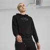 Puma CLASSICS PLAY.PARIS. Hoodie Siyah Erkek Hoodie