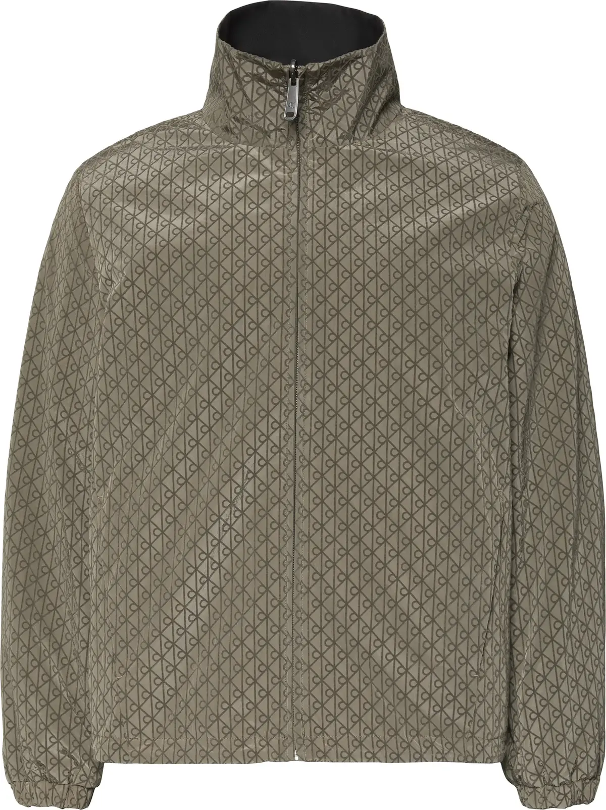 Calvin Klein LS NYLON AOP UNFILLED REVERSIBLE Erkek Siyah Mont