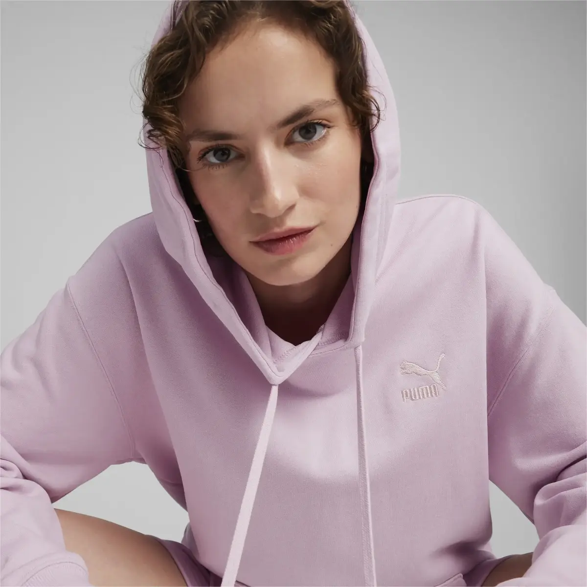 Puma BETTER CLASSICS Relaxed Hoodie TR Lila Erkek Sweatshirt