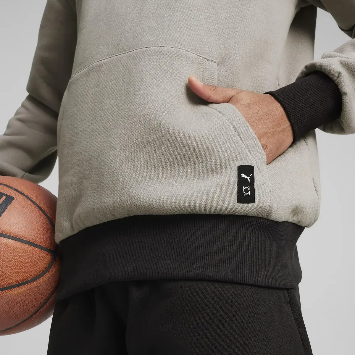 Puma Posterize 2.0 Hoodie Erkek Gri Hoodie