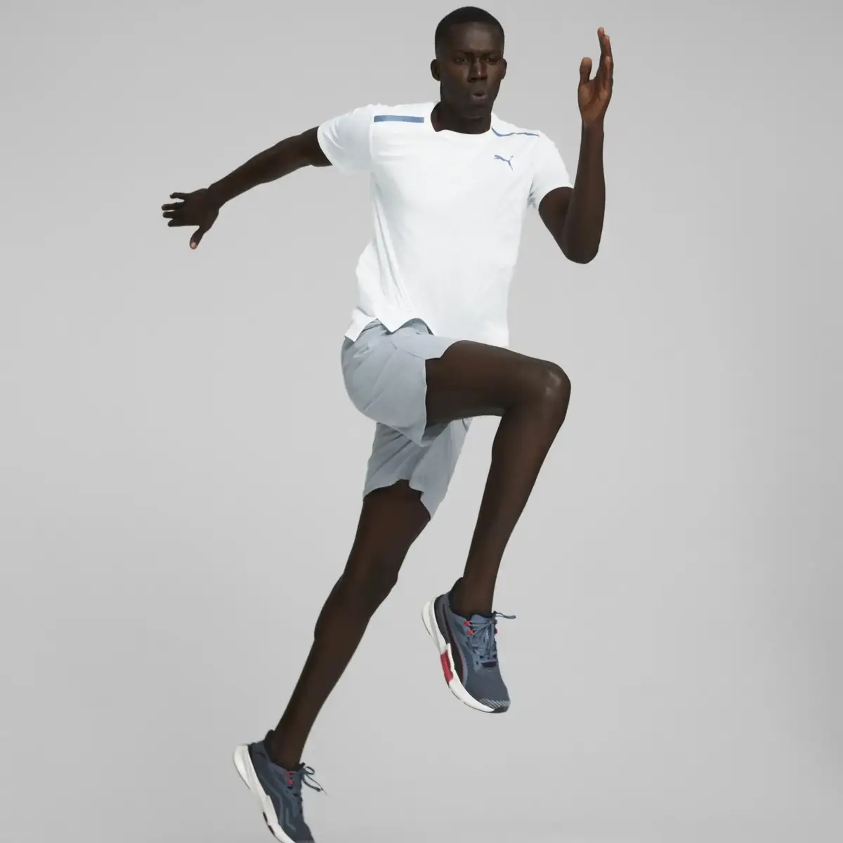 Puma Traın Jacquard Ss Tee Beyaz Erkek Koşu Ve Performans T-Shirt
