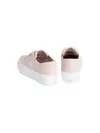 Calvin Klein VULC FLATFORM LOW Pembe Kadın Kanvas Sneaker