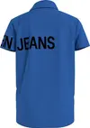 Calvin Klein INTS HERO LOGO FITTE Erkek Mavi Polo T-Shirt