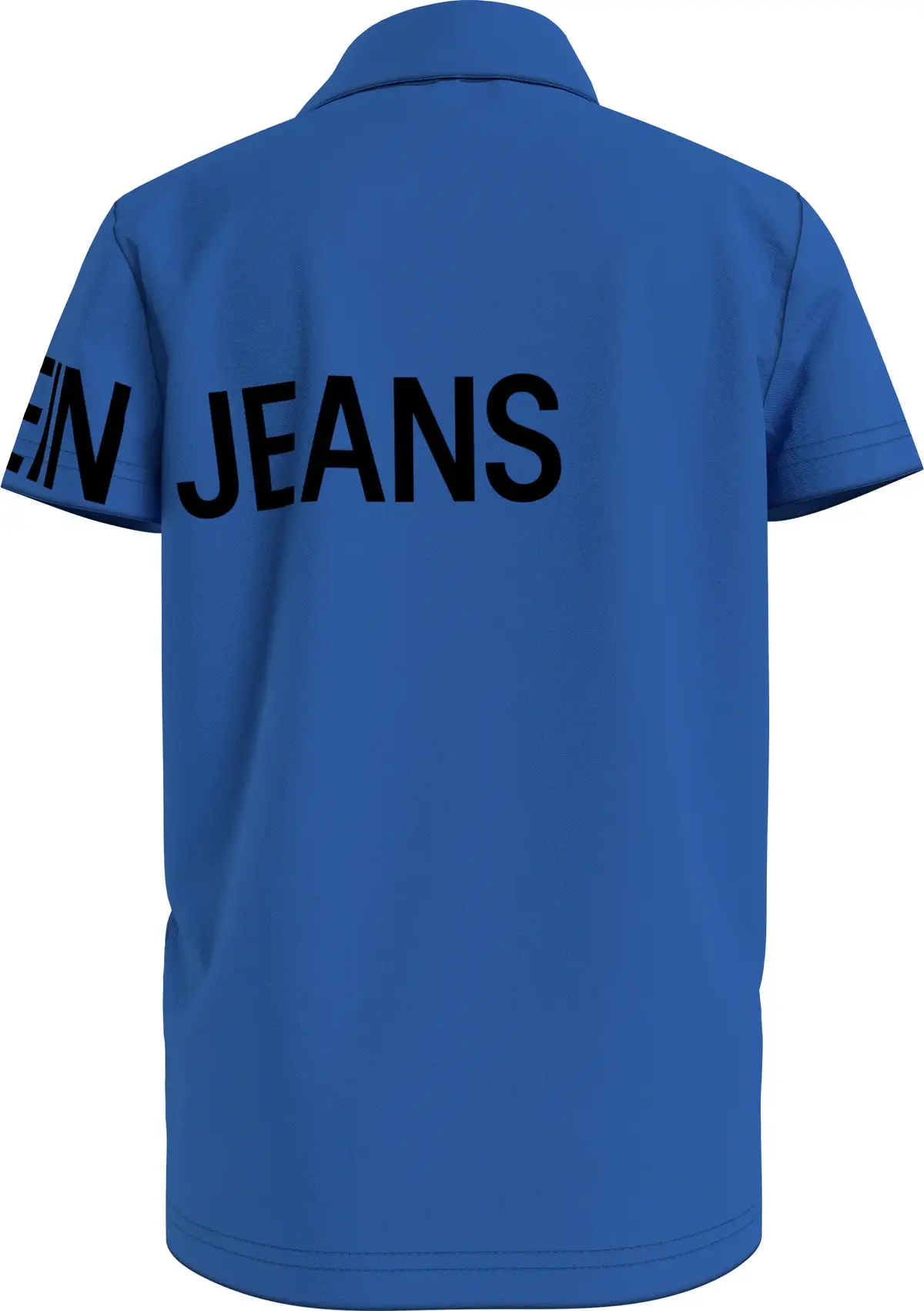 Calvin Klein INTS HERO LOGO FITTE Erkek Mavi Polo T-Shirt
