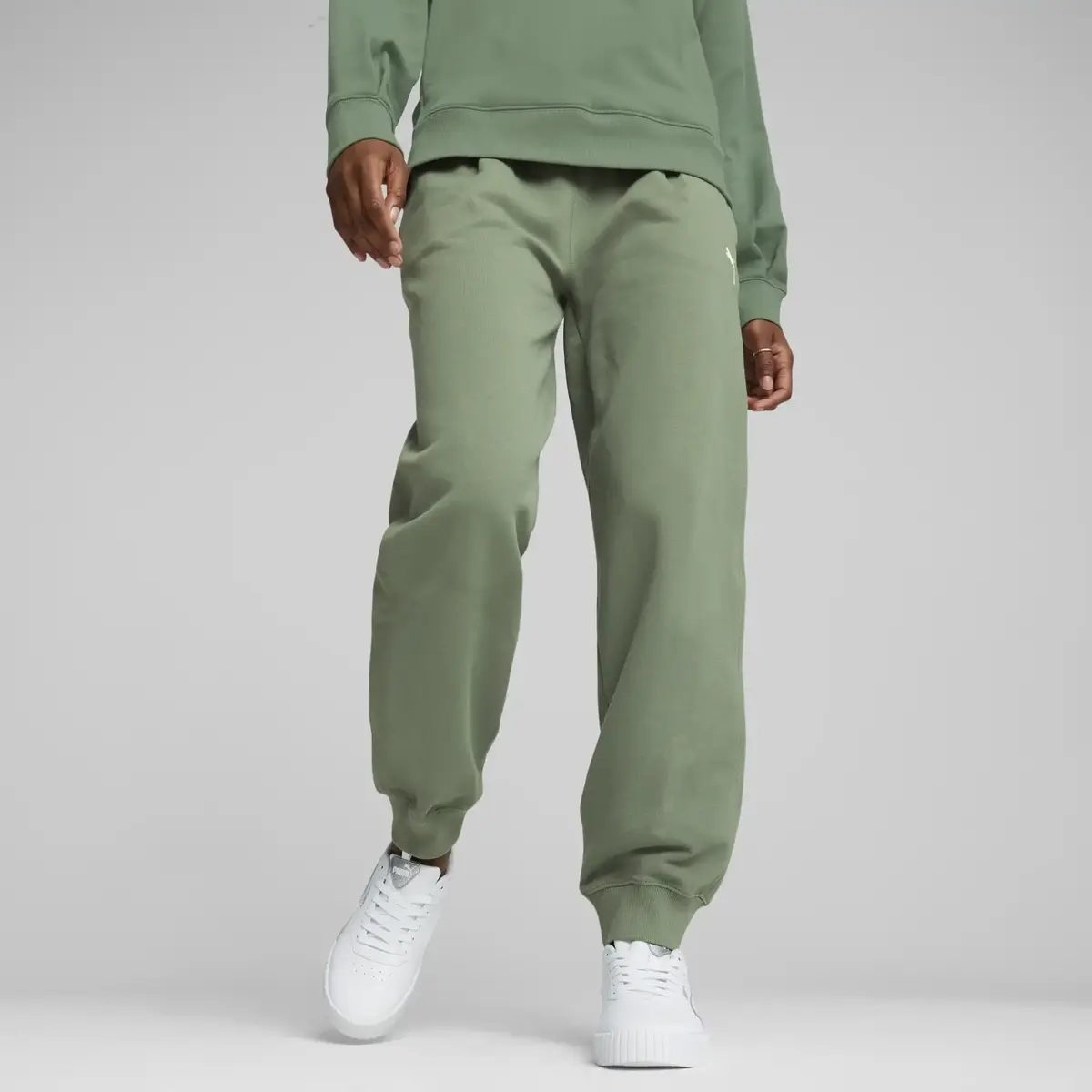 Puma HER High-Waist Pants TR Yeşil Kadın Eşofman Altı