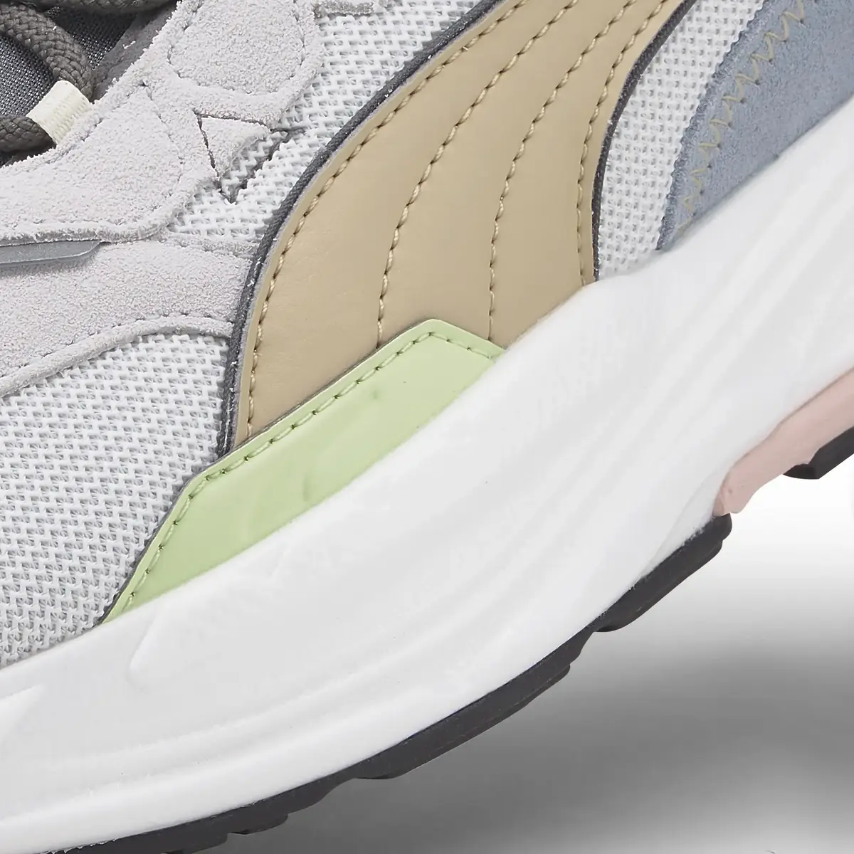 Puma Extent Nitro Pastel- Beyaz Erkek/Günlük Spor Ayakkabı