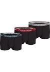 Calvin Klein TRUNK 3PK, PZI 3'lü Siyah Erkek Boxer