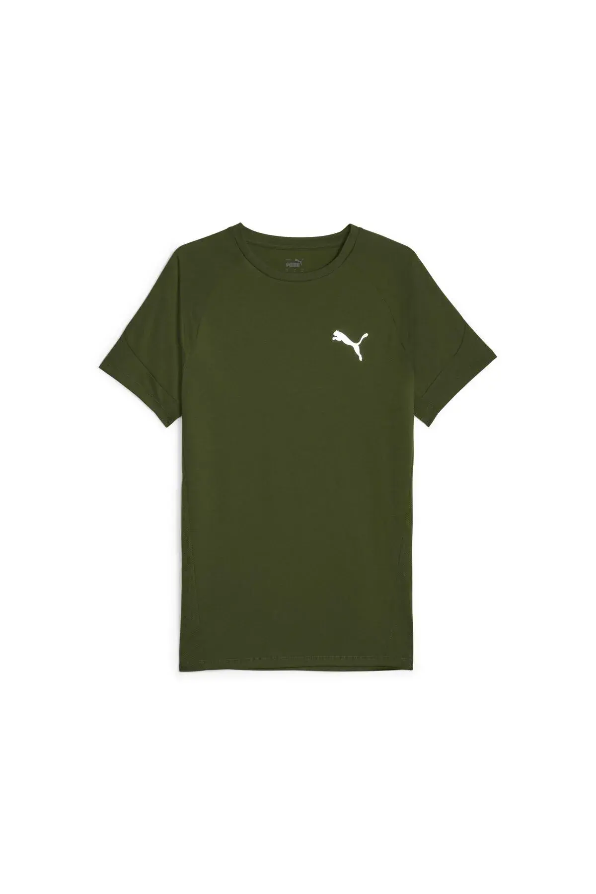 Puma EVOSTRIPE Tee Yeşil Erkek T-Shirt