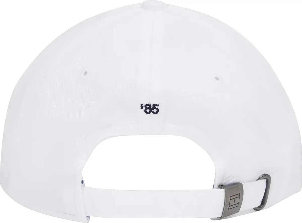 Tommy Hilfiger TH FLAG SOFT 6 PANEL, YCF Beyaz Erkek Şapka