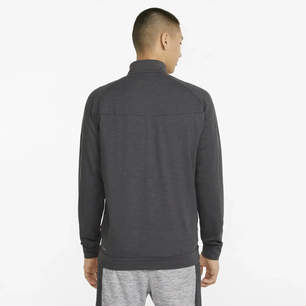 Puma TRAIN CLOUDSPUN FZ JACKET Black Hea Siyah Erkek Ceket