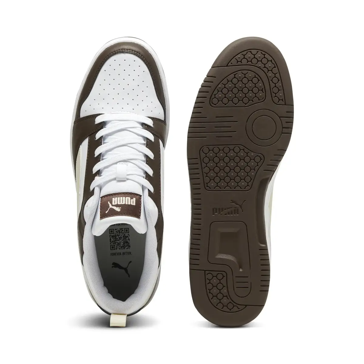 Puma Rebound v6 Low Beyaz Unisex Günlük Spor Ayakkabı