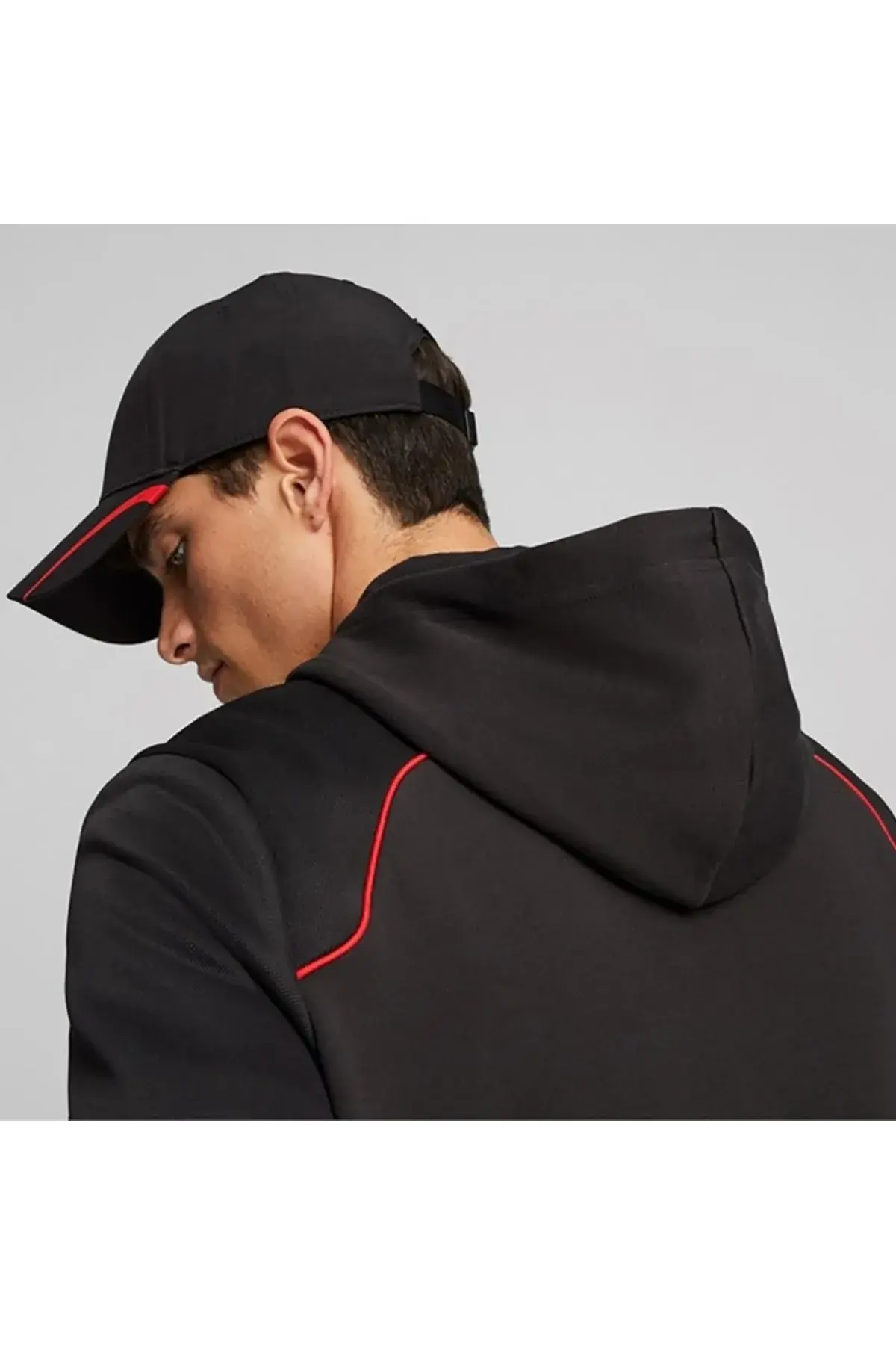 Puma Ferrari SPTWR Race BB Cap Erkek Siyah Şapka