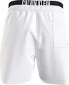 Calvin Klein MEDIUM DOUBLE WB-NOS Erkek Beyaz Deniz Şortu