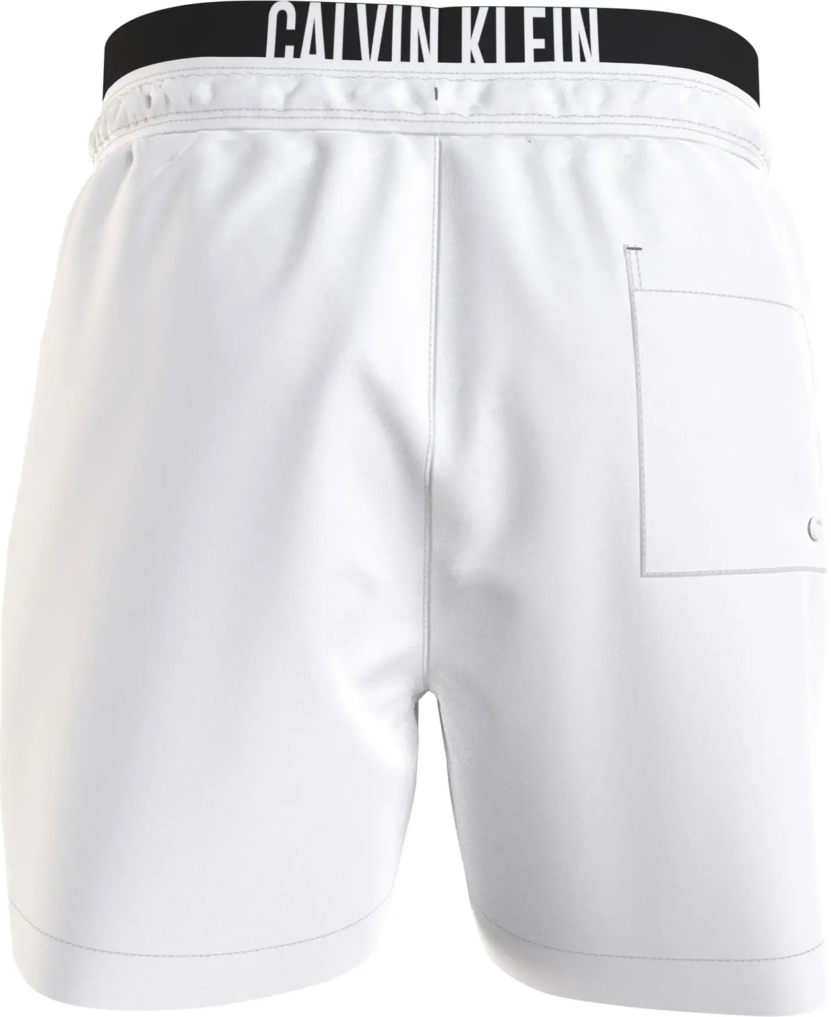 Calvin Klein MEDIUM DOUBLE WB-NOS Erkek Beyaz Deniz Şortu