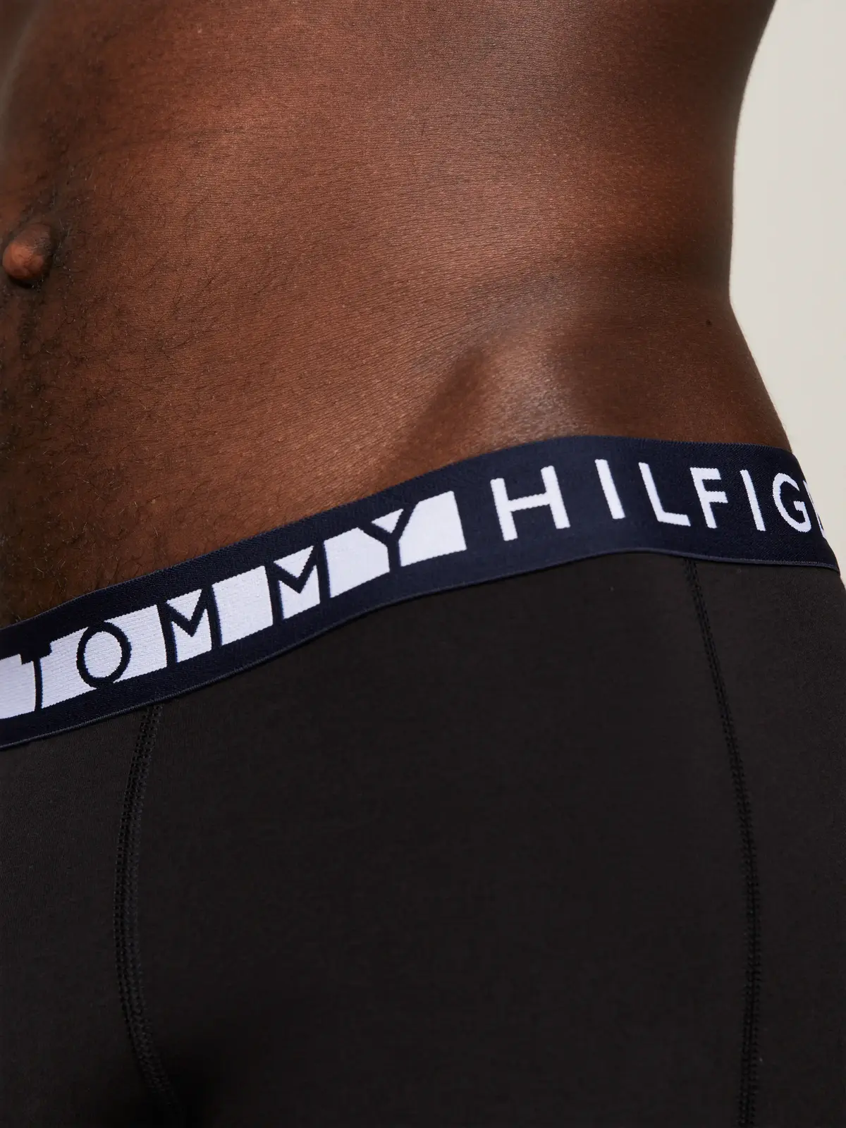 Tommy Hilfiger 3P TRUNK Erkek Siyah 3lü Boxer Set