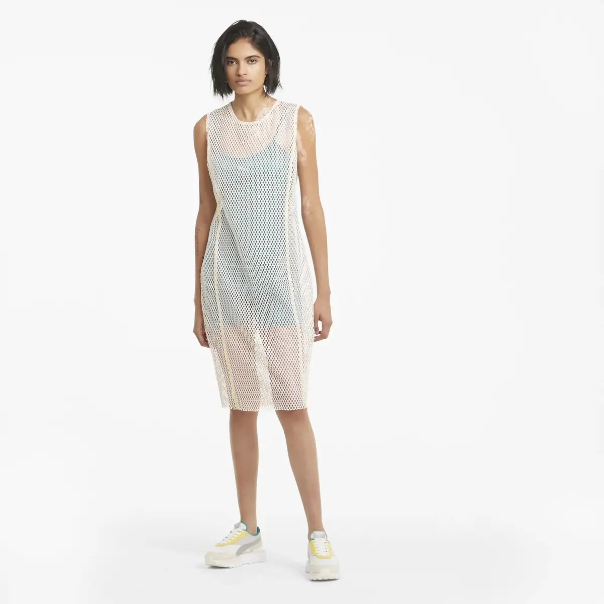 Puma Evide Mesh Dress Kadın Elbise-Etek
