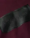 Calvin Klein TEXTURED LOGO BOX CO Erkek Bordo Hoodie