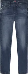 Tommy Hilfiger SCANTON SLIM AI1262, 1BK Lacivert Erkek Jean Pantolon