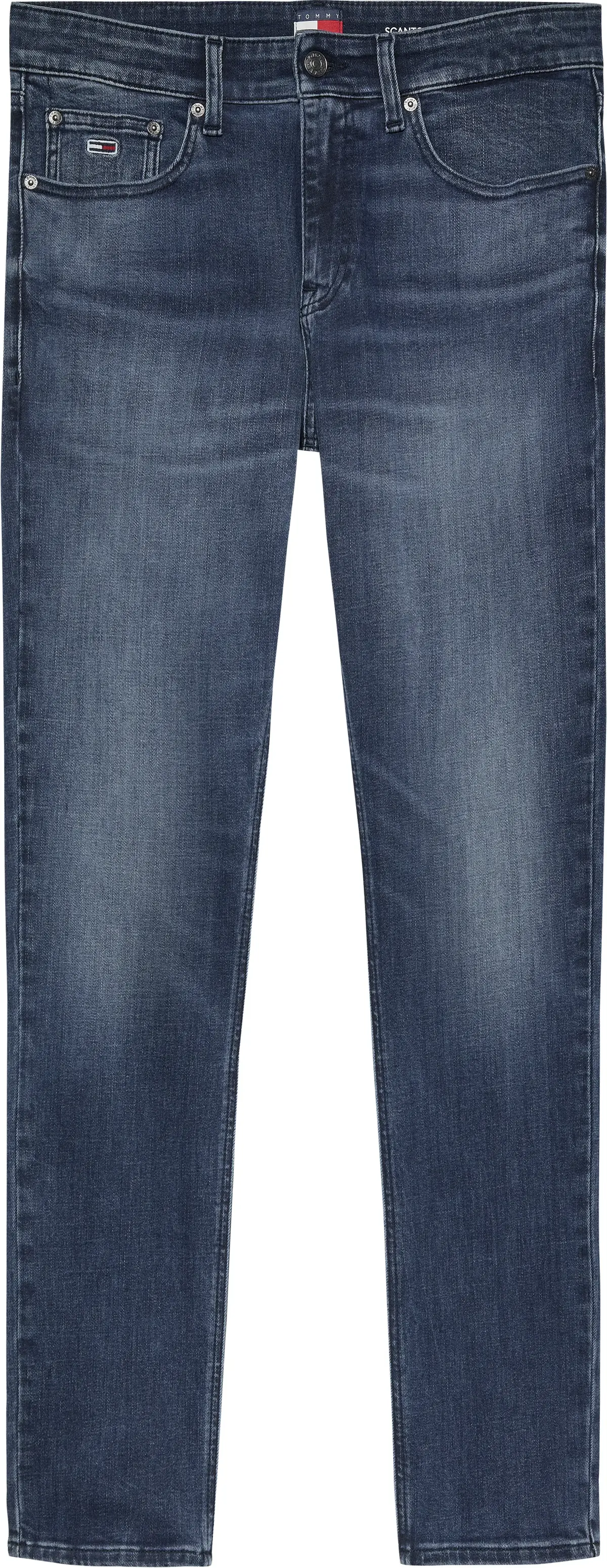 Tommy Hilfiger SCANTON SLIM AI1262, 1BK Lacivert Erkek Jean Pantolon