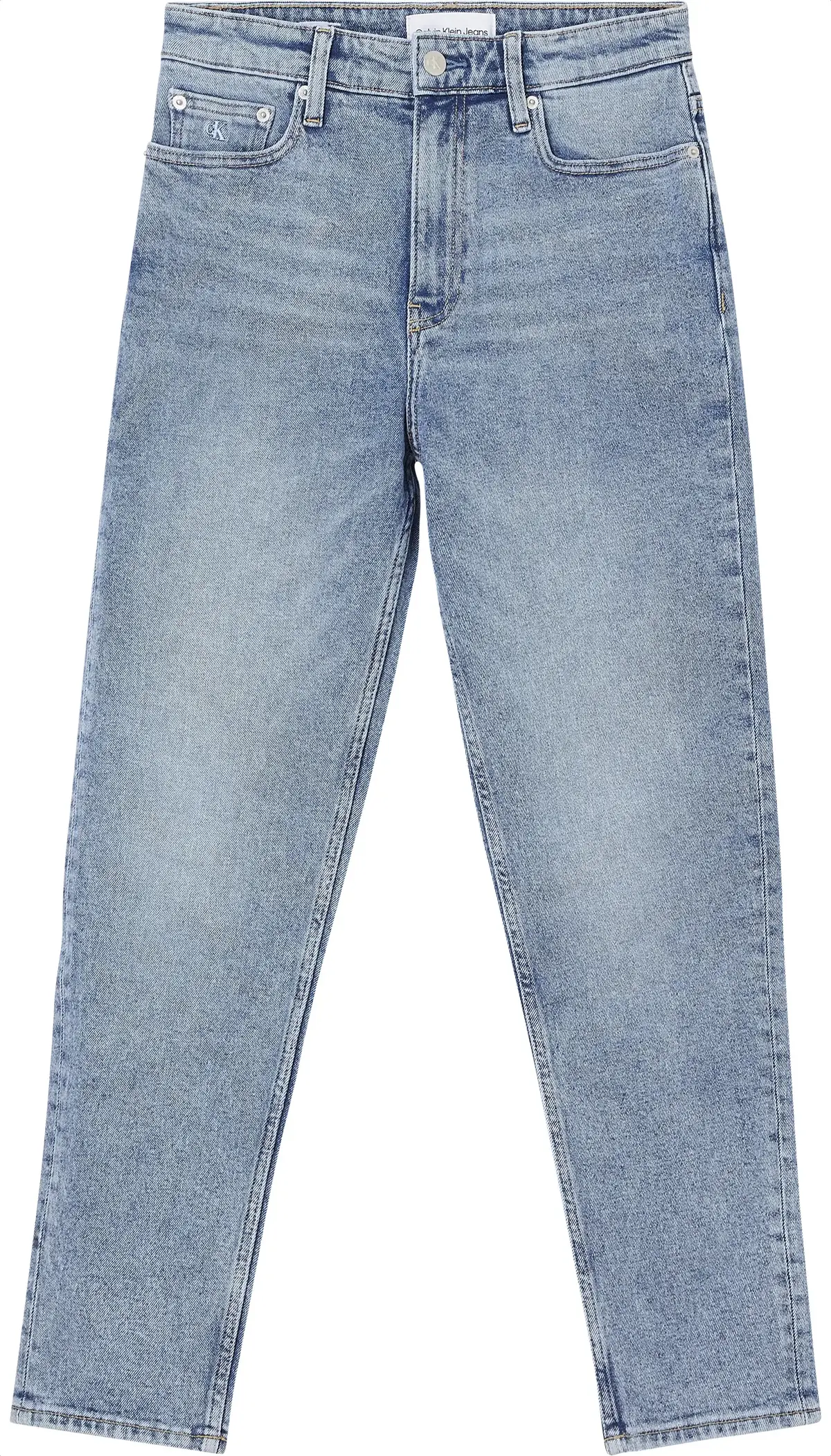 Calvin Klein MOM JEAN Kadın Mavi Kot Pantolon