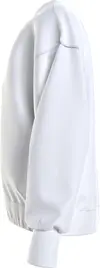 Calvin Klein SHRUNKEN INSTITUTION Kadın Beyaz Sweatshirt