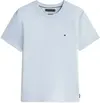 Tommy Hilfiger LUXURY INTERLOCK TEE, C1O Mavi Erkek T-Shirt & Polo