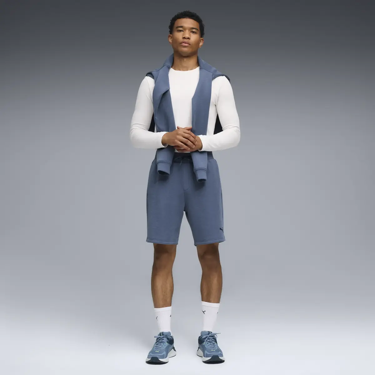 Puma M CLOUDSPUN 7 SHORT Mavi Erkek Şort