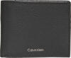 Calvin Klein FOIL EMBOSS EW BILL FOLD Siyah Erkek Çanta & Cüzdan