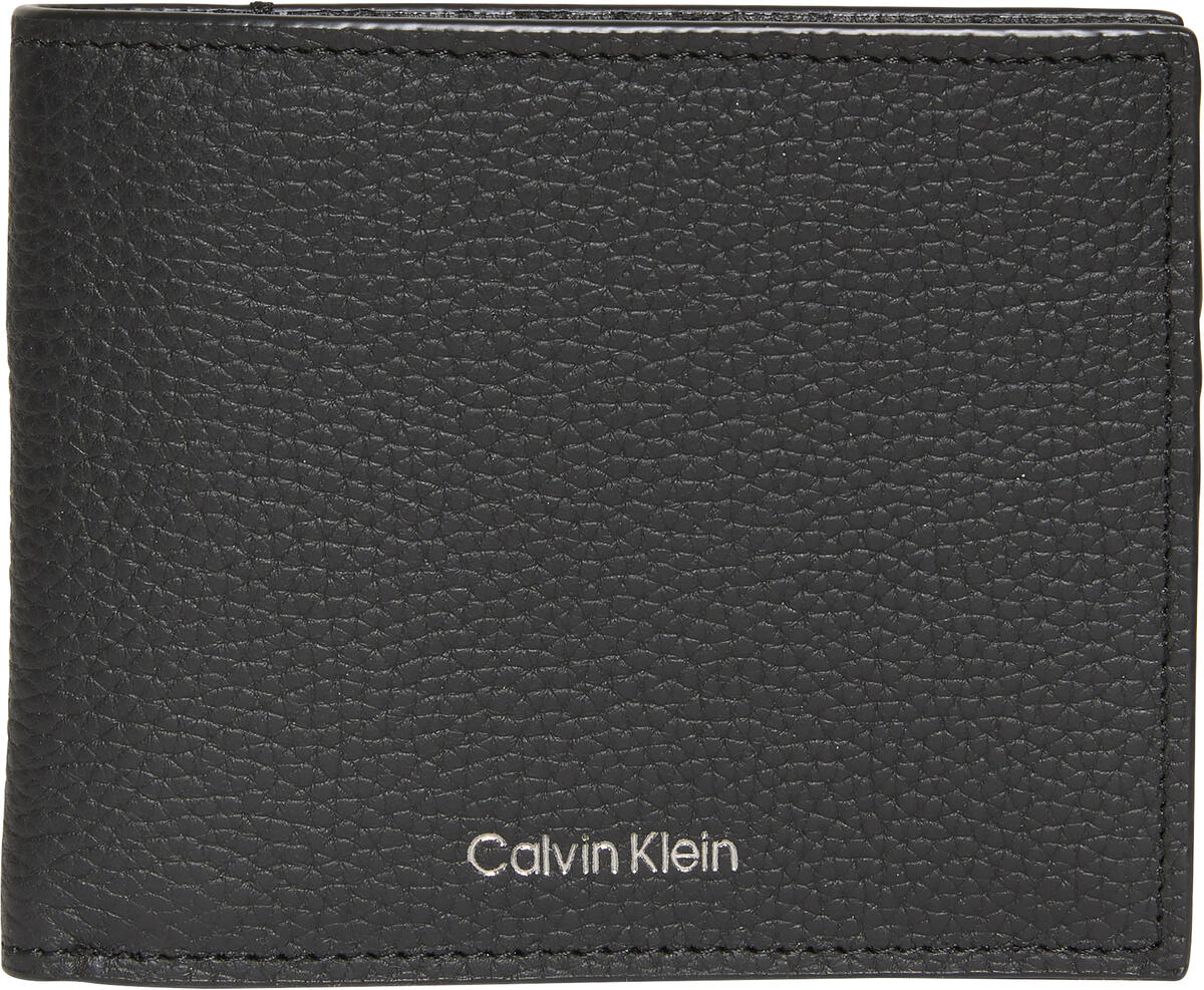 Calvin Klein FOIL EMBOSS EW BILL FOLD Siyah Erkek Çanta & Cüzdan