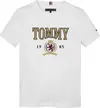 Tommy Hilfiger GOLD GRAPHIC T-SHIRT, YBR Beyaz Erkek Çocuk T-Shirt & Polo