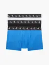 Calvin Klein 3PK TRUNK Erkek Mavi Boxer Set