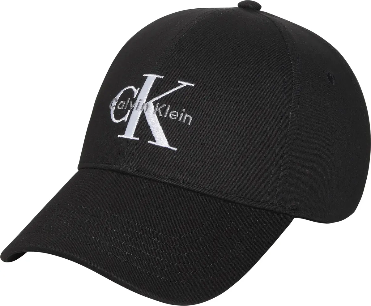 Calvin Klein MONOLOGO EMBROIDERY BASEBALL HAT Siyah Kadın Şapka