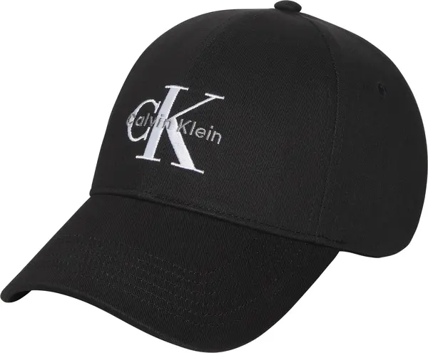 Calvin Klein MONOLOGO EMBROIDERY BASEBALL HAT Siyah Kadın Şapka