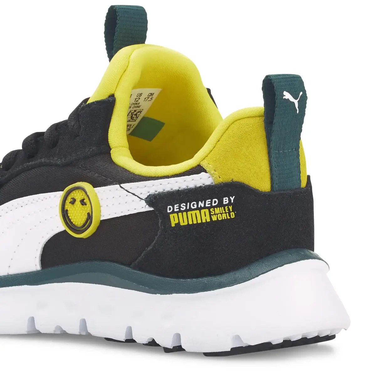 Puma Wr Flex Slip On Smıleyworld Ps Siyah Çocuk Çocuk Günlük Spor Ayakkabı