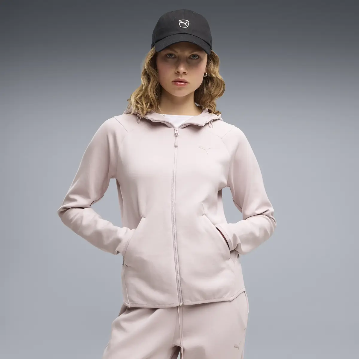 PUMA PUMATECH SENSE Jacket Pembe Kadın Ceket