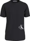 Calvin Klein COLOR MONOGRAM GRAPH Erkek Siyah T-Shirt