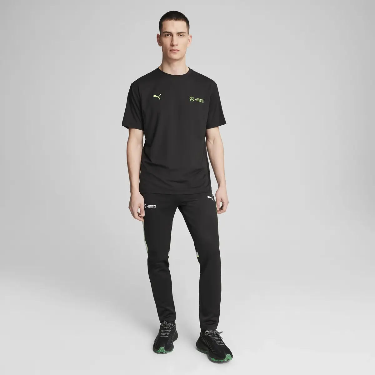 Puma MAPF1 Cloudspun Tee Siyah Erkek T-Shirt