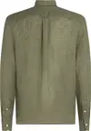 Tommy Hilfiger PIGMENT DYED LI SOLI, PLI Yeşil Erkek Gömlek