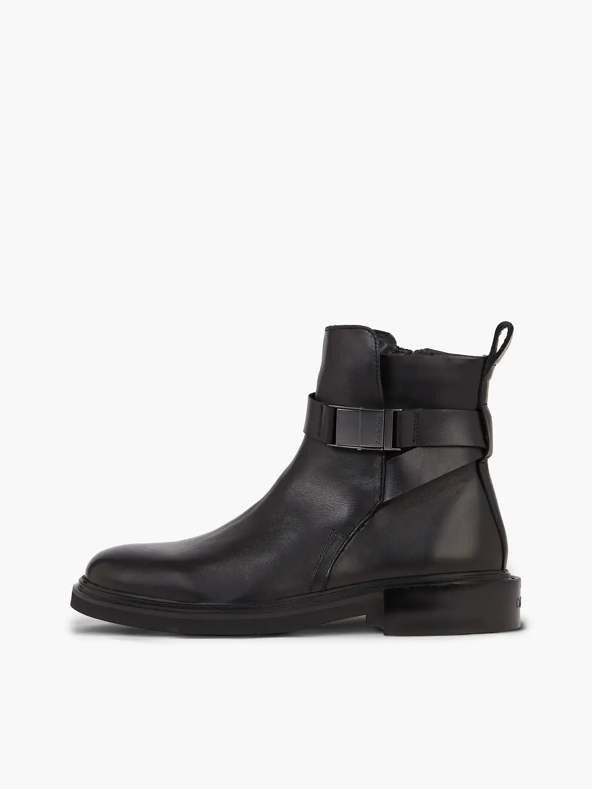 Calvin Klein JODHPUR BOOT W/ ICON Erkek Siyah Bot
