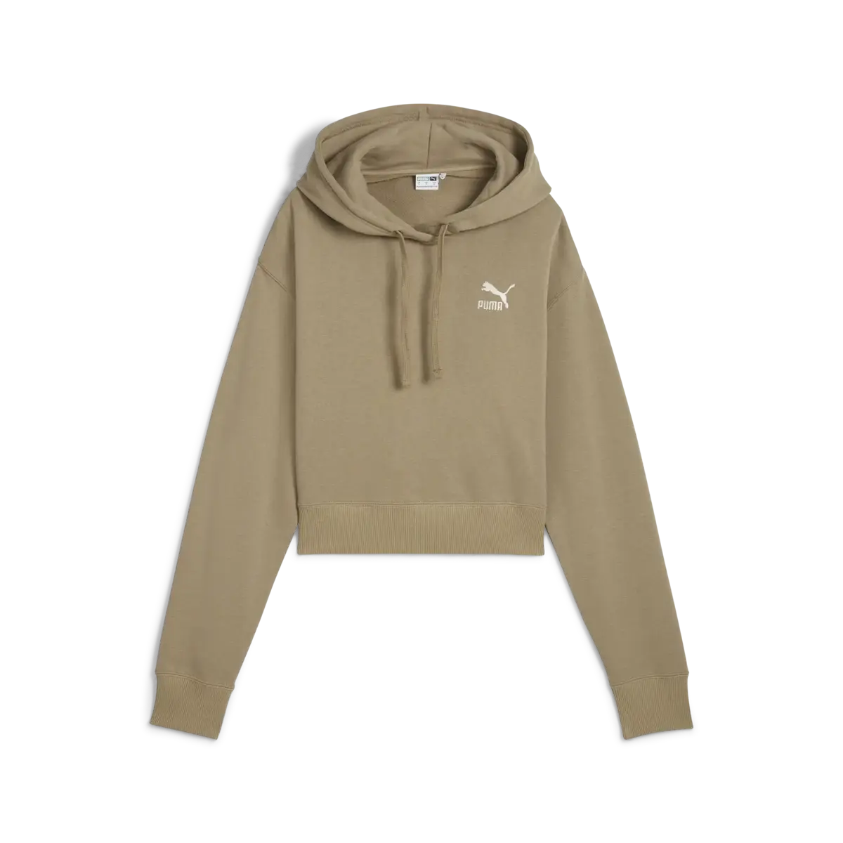 Puma BETTER CLASSICS Hoodie Bej Kadın Kapüşonlı Sweatshirt