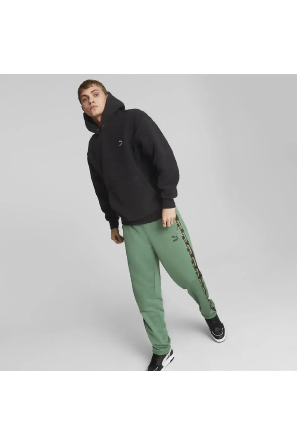 Puma Classics Sherpa Hoodie Siyah Erkek Hoodie