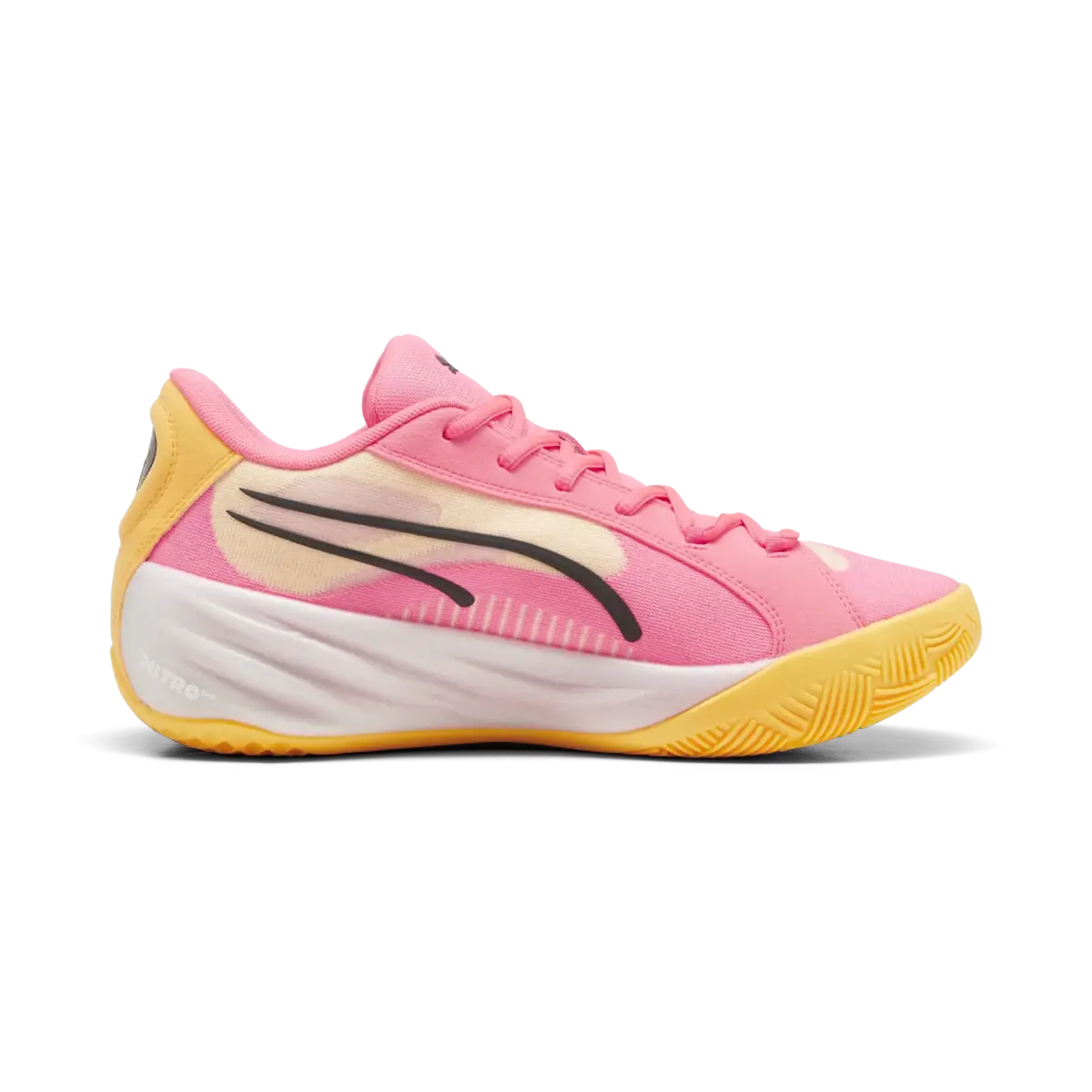 Puma All Pro NITRO Pembe Unisex Basketbol Ayakkabısı