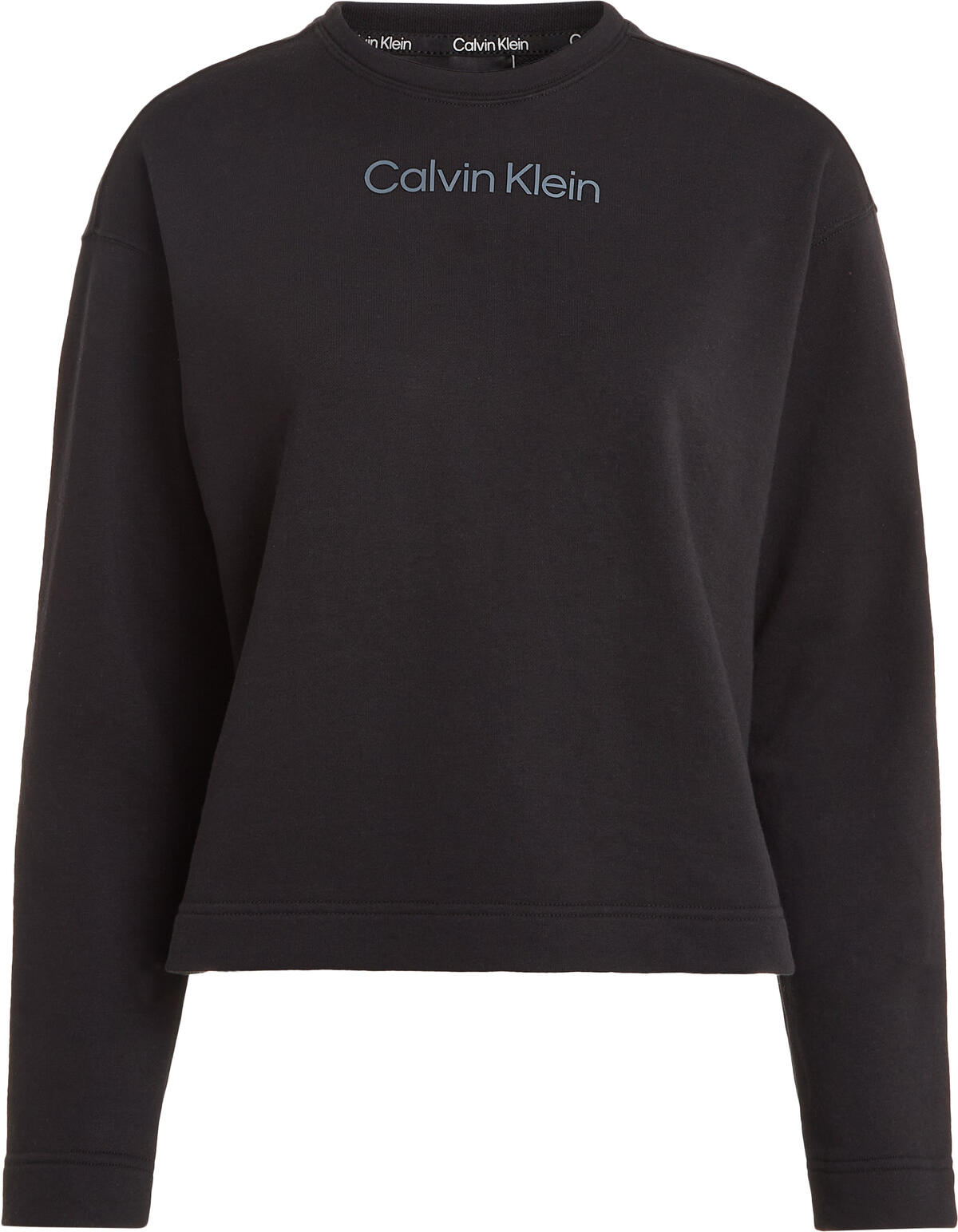 Calvin Klein PW - Pullover Kadın Siyah Sweatshirt
