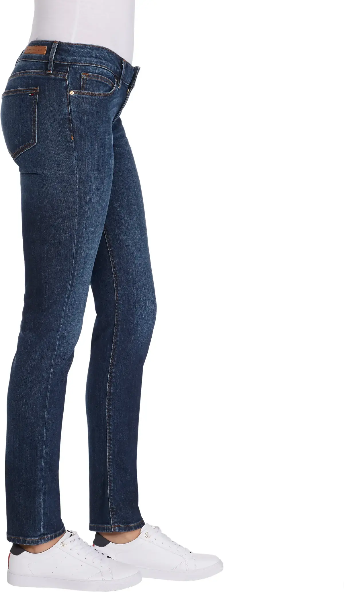 Tommy Hilfiger HERITAGE MILAN SLIM Kadın Lacivert Kot Pantolon